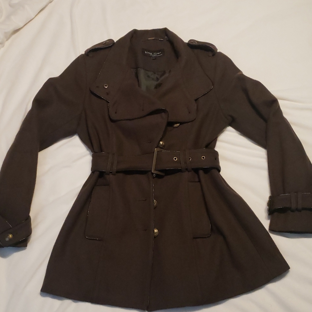 Black Rivet Coat